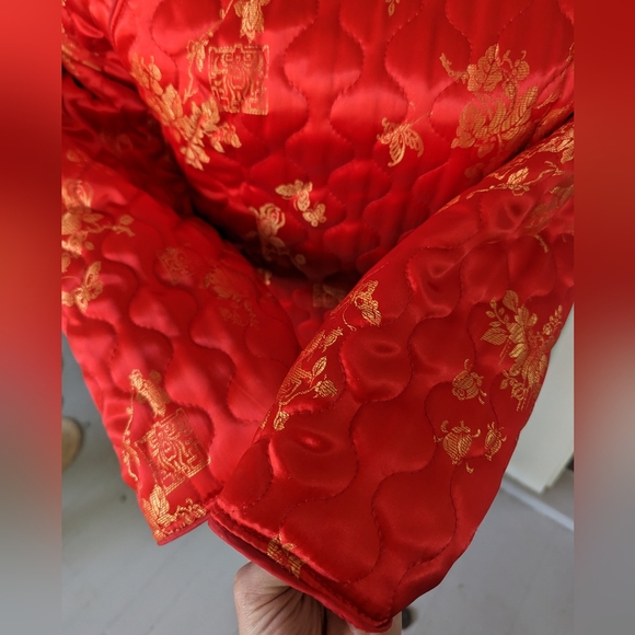 Vintage Quilted Cheongsam Dress - Picture 7 of 12